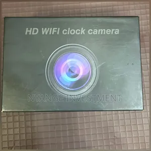 Hd Wifi Clock Camera,A Standard Table or Wall Clock.