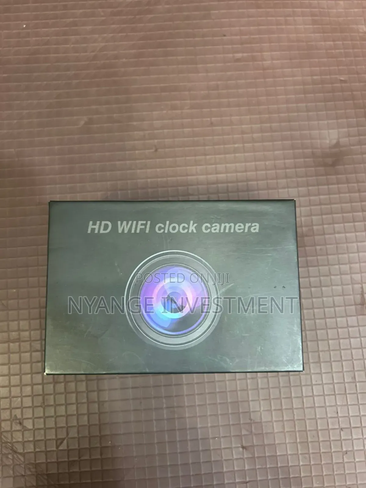 Hd Wifi Clock Camera,A Standard Table or Wall Clock.