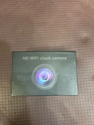 Hd Wifi Clock Camera,A Standard Table or Wall Clock.