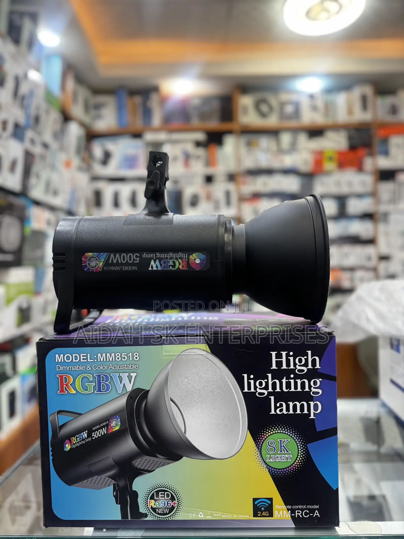 Mm8518 500 Watt High Speed ​​Rgb Video Light