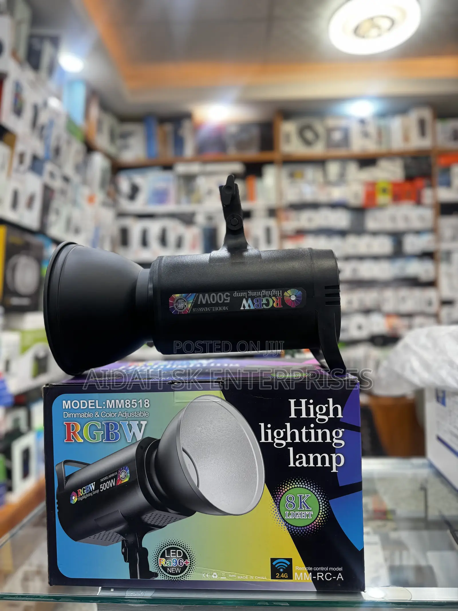 Mm8518 500 Watt High Speed ​​Rgb Video Light
