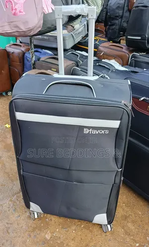 Large Black Dfavors Suitcase
