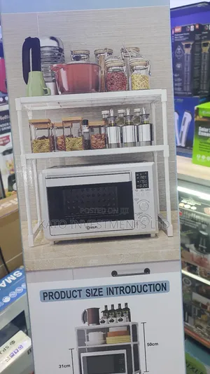 Simple Microwave Shelf-storage Rack