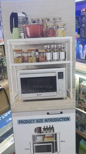 Simple Microwave Shelf-storage Rack