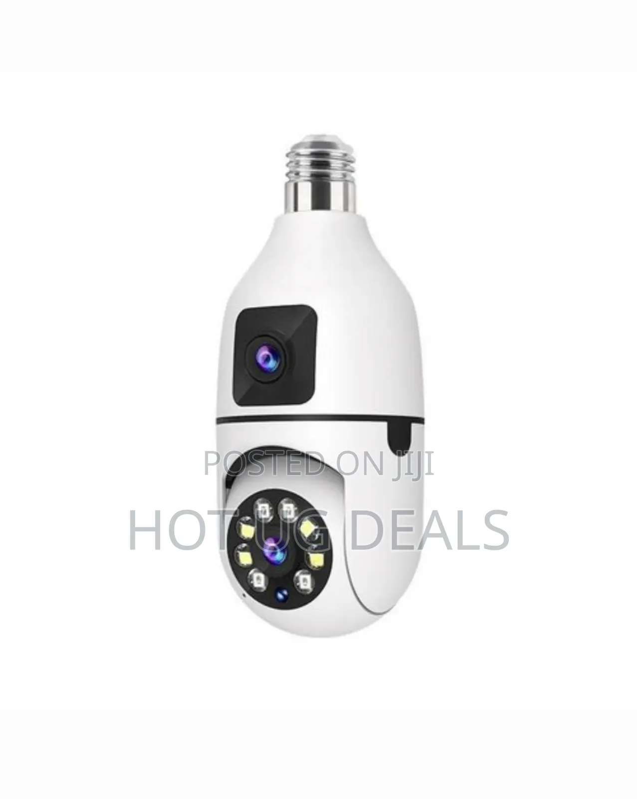 Double Lens Wireless Bulb Camera Wifi Outdoor With Motion Detection
