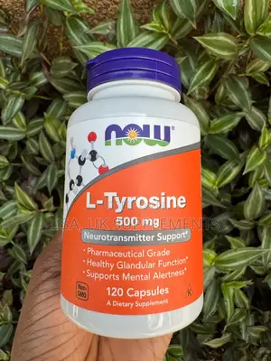 Now 500mg L-Tyrosine 120capsules