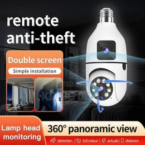 Dual-lens Pro Hd Light Camera Bullet Camera Wireless Wi-fi Ip Camera