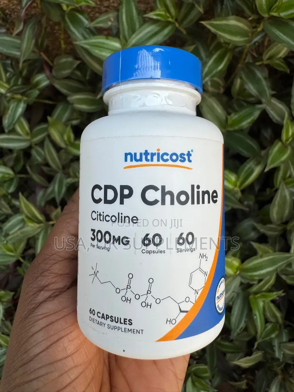 Nutricost 300mg CDP Choline 60capsules