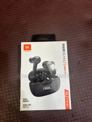JBL Wave Beam True Wireless Earbuds.