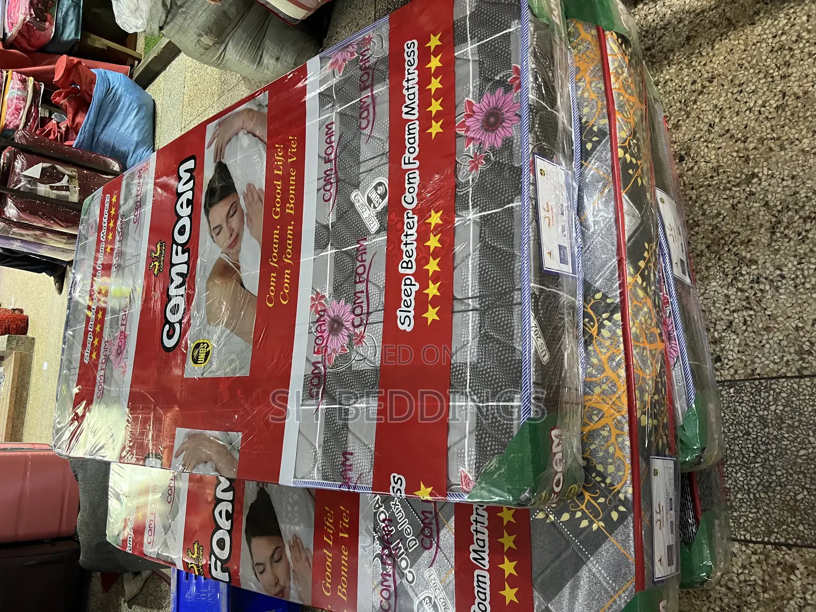 A 3x6 Quilted Mattress in Com Foam Type