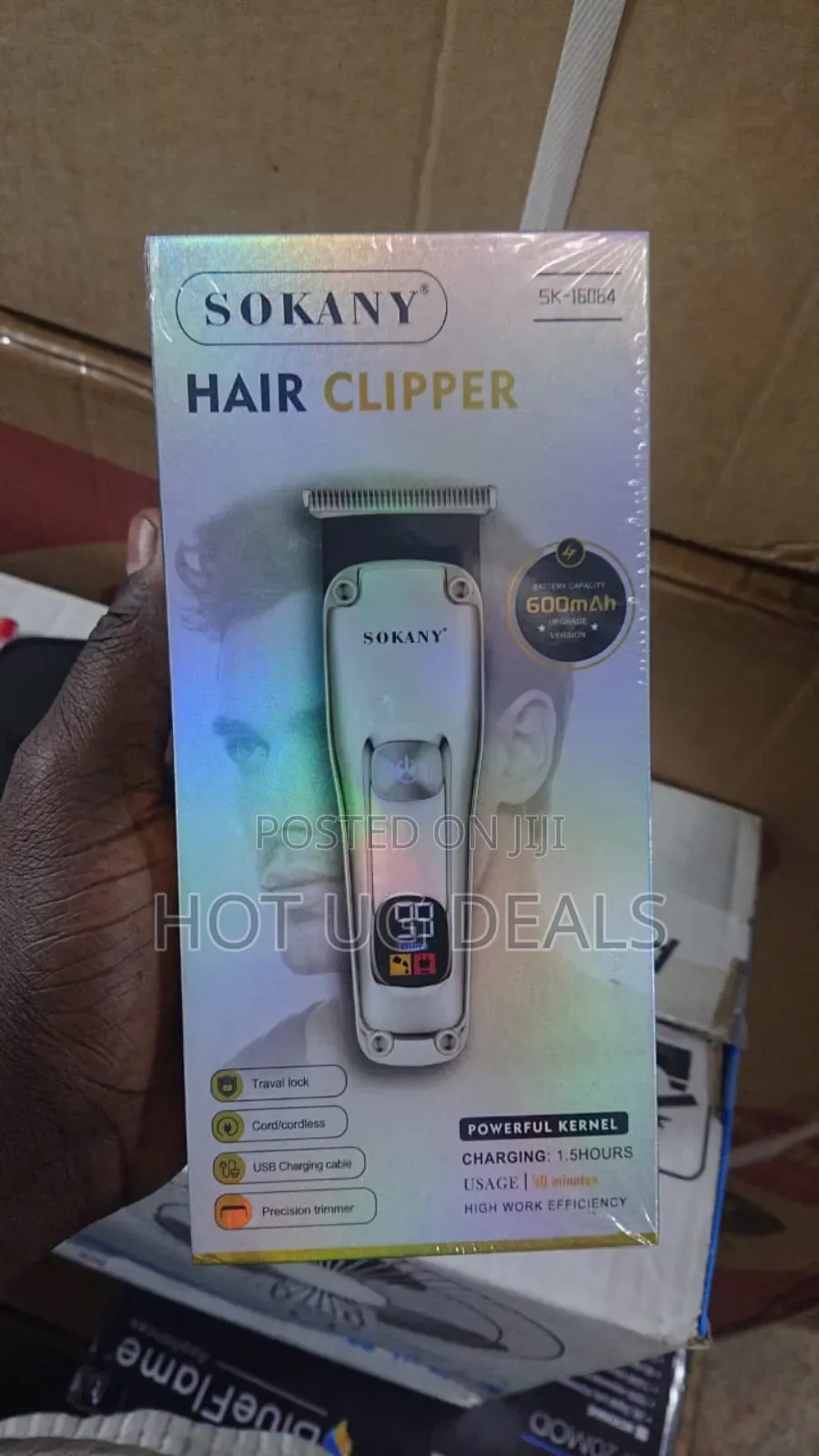 Sokany Rechargeable Hair Clipper Sk-16064