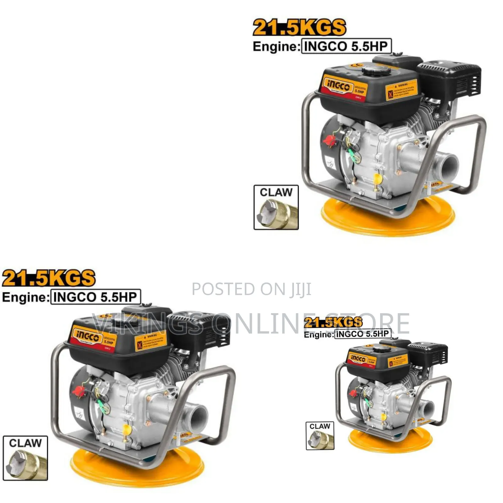 Ingco Gasoline Concrete Vibrator (Claw Type) GVR-2