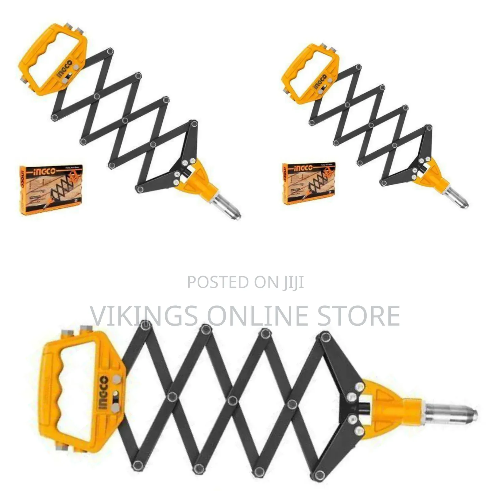 Ingco Folding Hand Riveter - Black