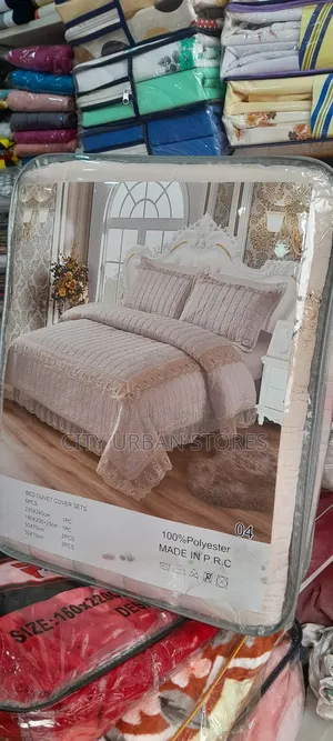Creamy Luxury Bed Duvet Cover Set