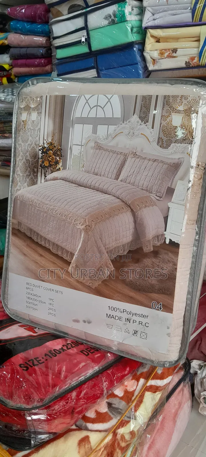 Creamy Luxury Bed Duvet Cover Set