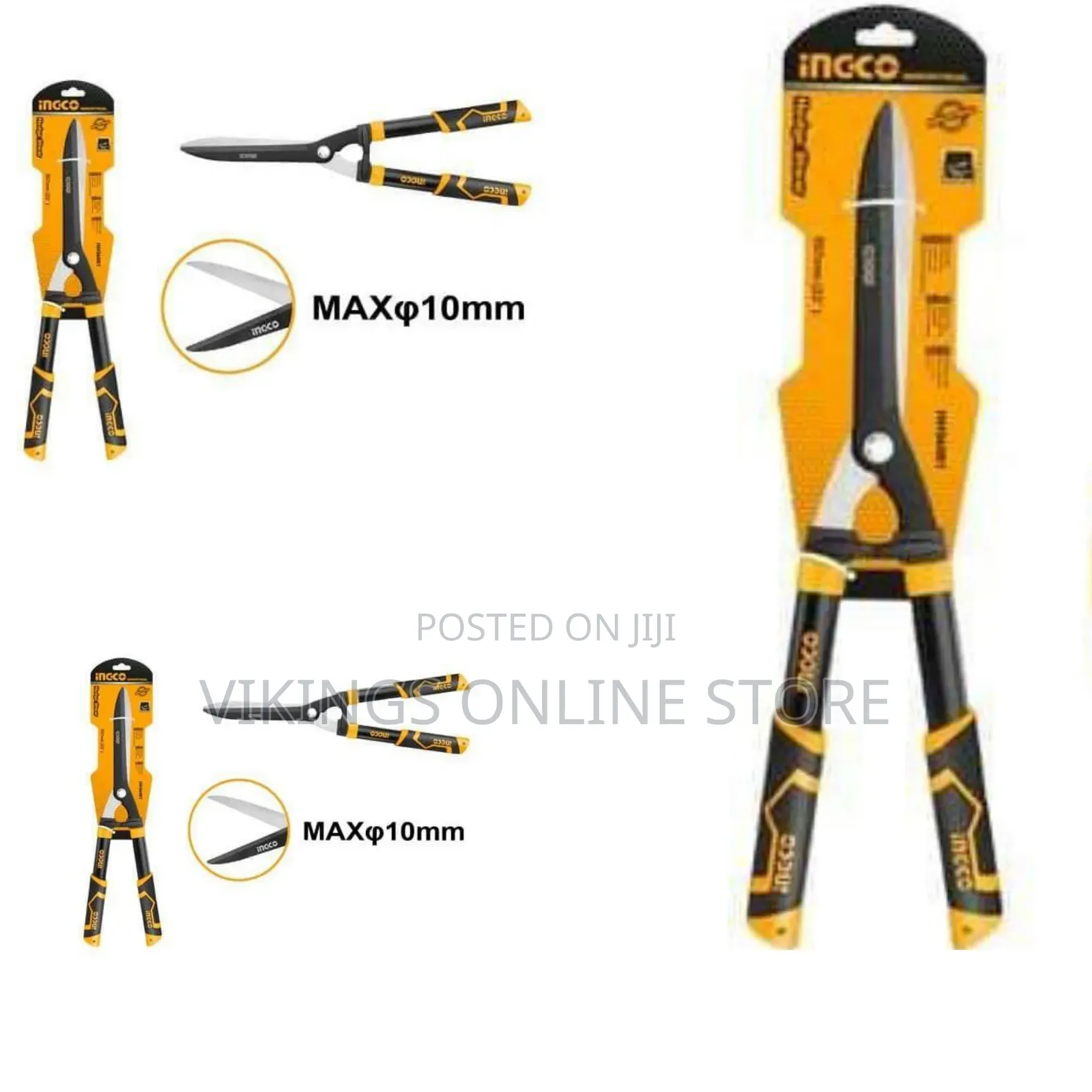 Ingco Hedge Shear - Orange / Black