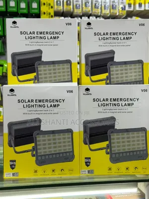 Solar Emergency Lighting Lamp Rechargeable