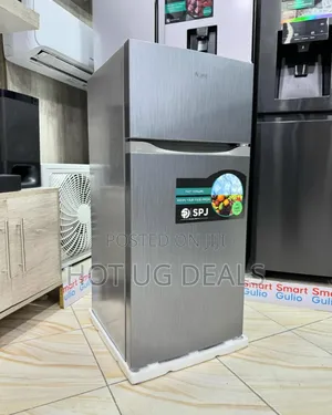 Spj 149l Double Door Refrigerator / Fridge -dark Grey (3yrs Wrnt)