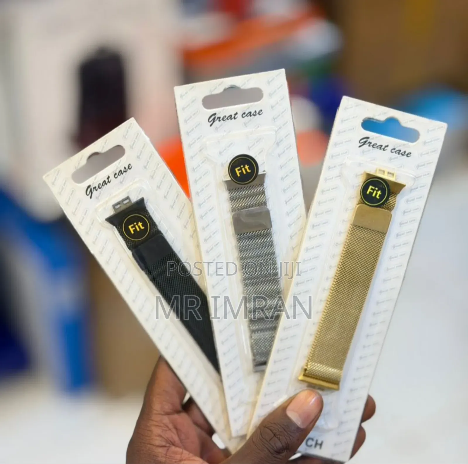 Stainless Steel Magnetic Milanese Loop Watch Straps