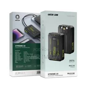 Green Lion Xtreme 20 Power Bank