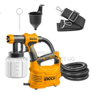 Ingco Paint Sprayer 3 Spray Patterns and 3 Nozzle Sizes for Painting