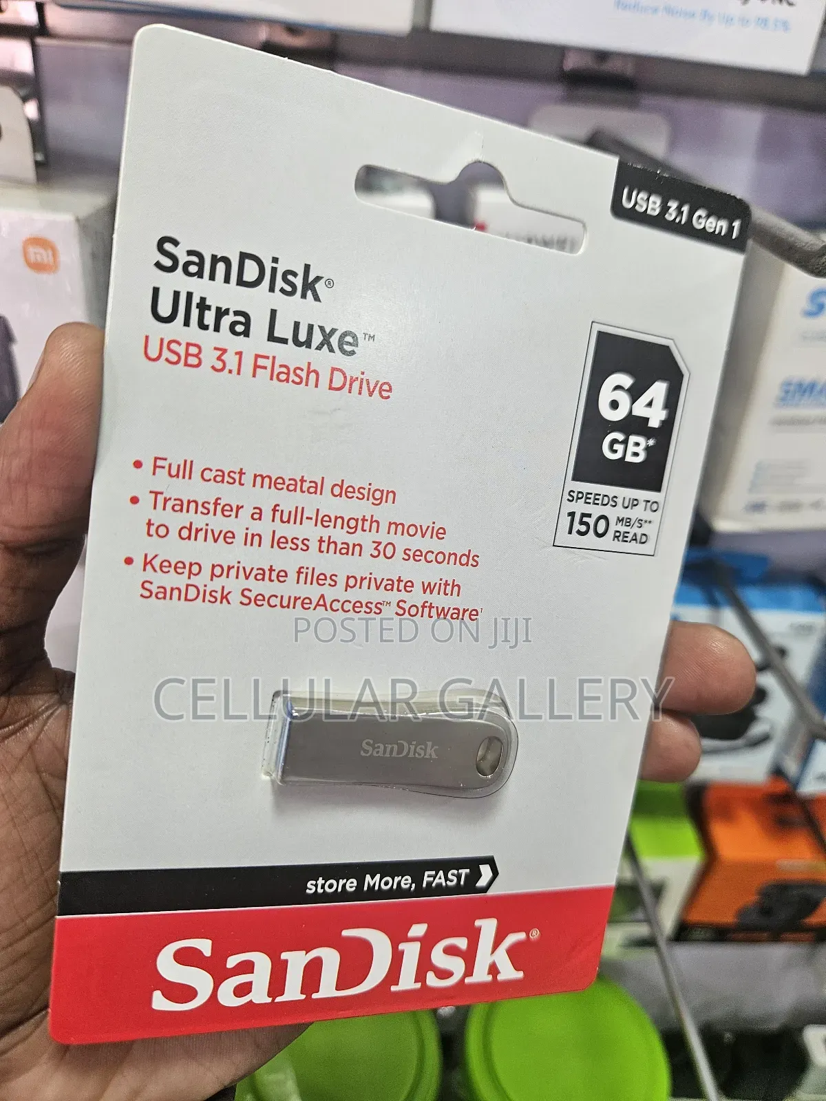 Usb 3.1 Flash Drive 64gb Mettallic