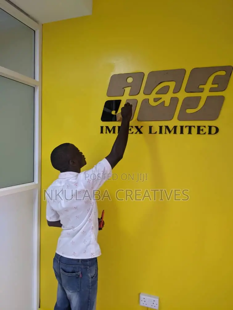 Indoor Logo Instalation