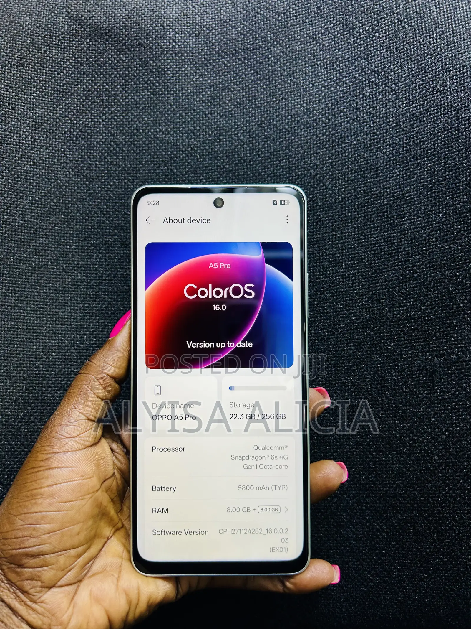 Oppo A5 Pro 256 GB Green