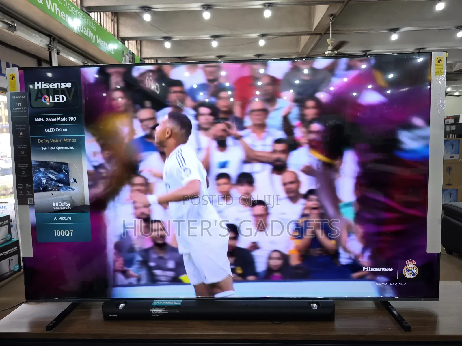 Hisense 55inch Uhd Smart Digital Frameless Tv