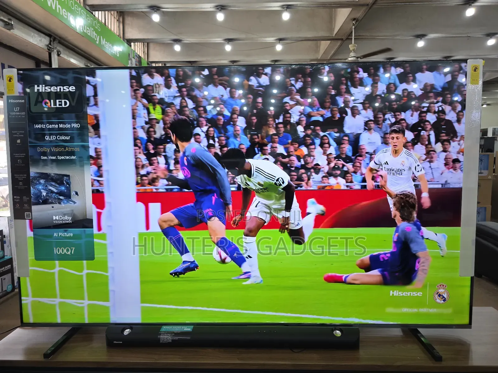 Hisense 55inch Uhd Smart Vida Led With Screen Mirroring
