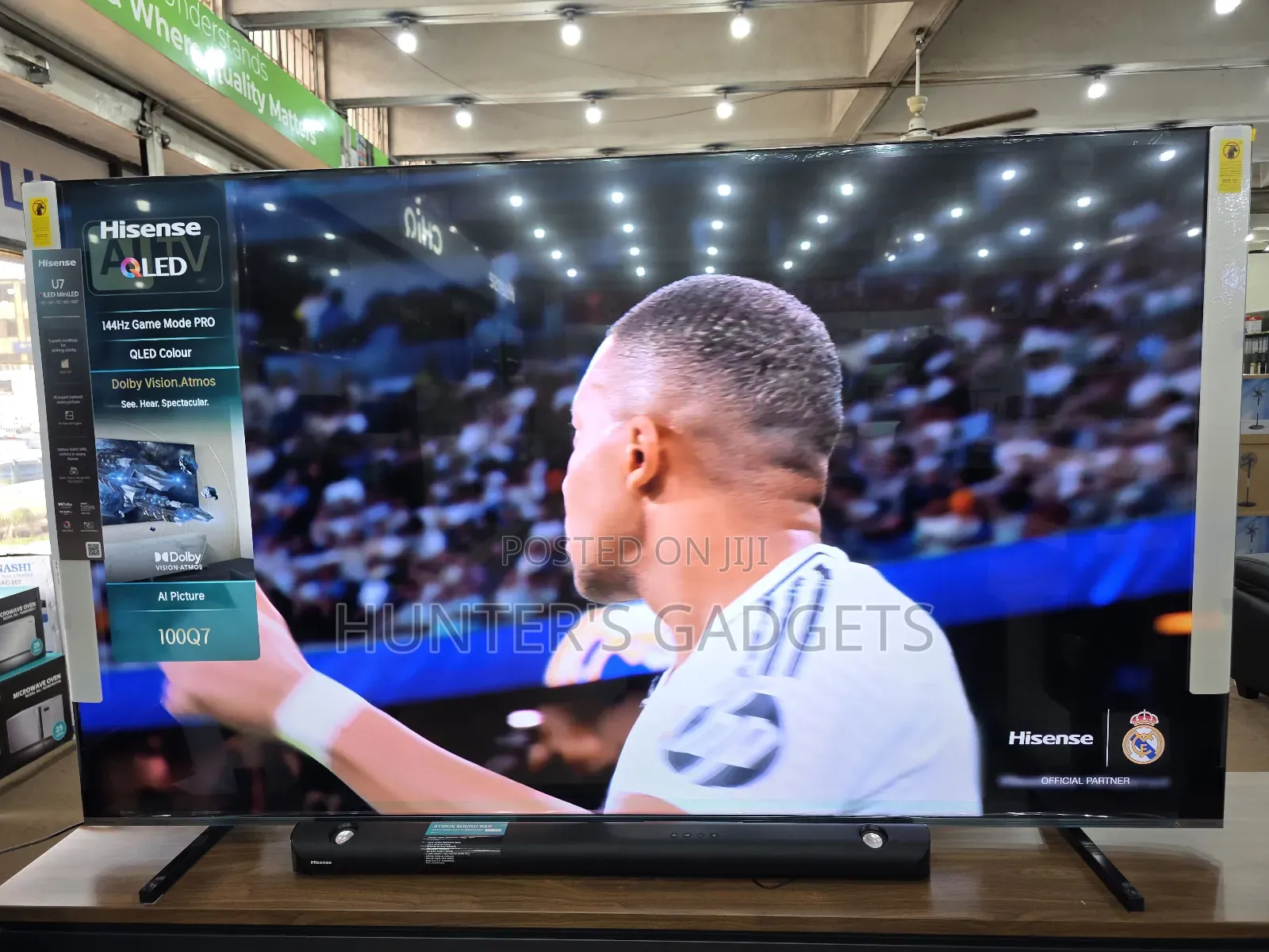 Hisense 55inch Uhd Smart Vida Led With Screen Mirroring