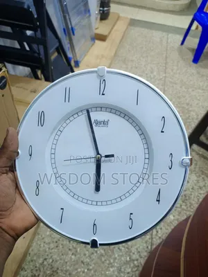 Ajanta Quartz Wall Clock (White 331)