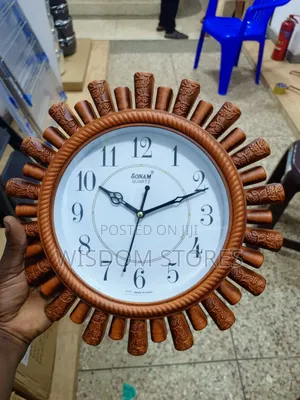Sonam Quartz Wall Clock, Model 4177.