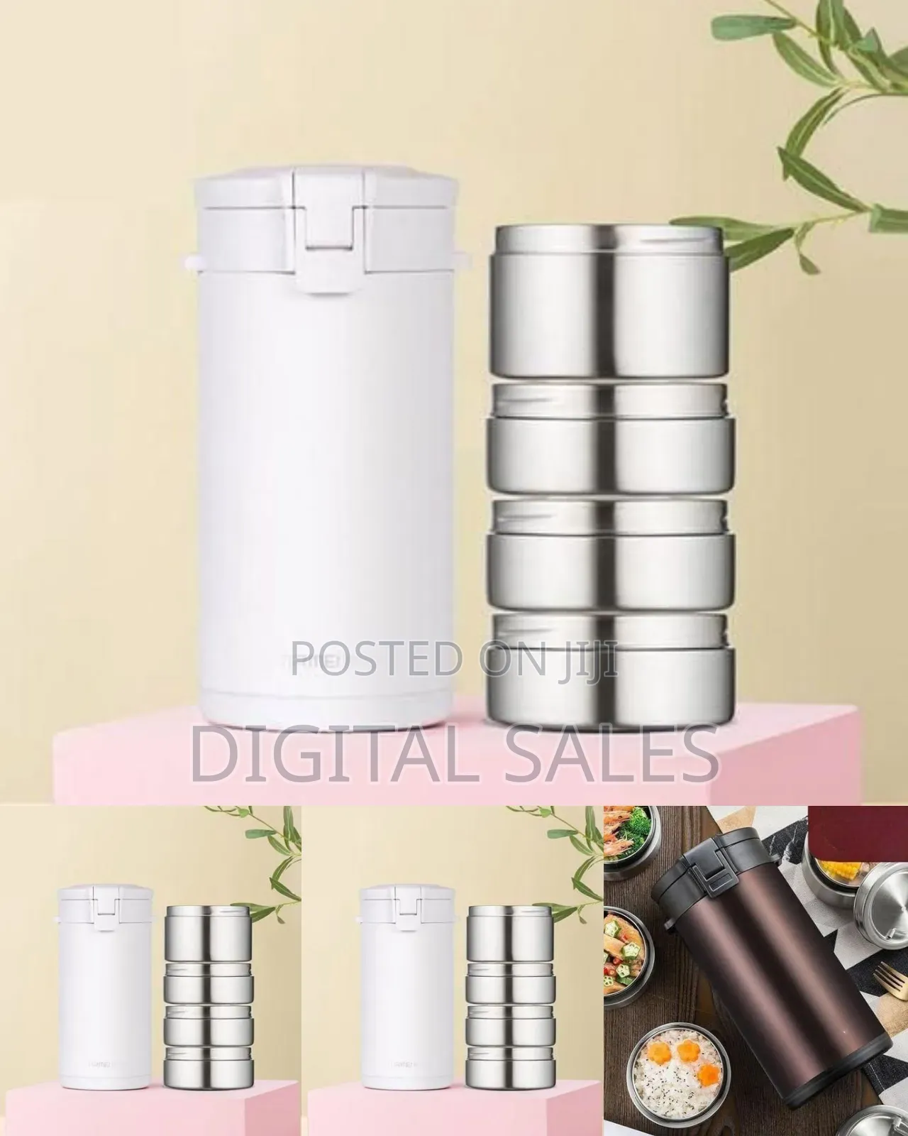 Premium Multi-Tier Insulated Thermal Lunch Jar