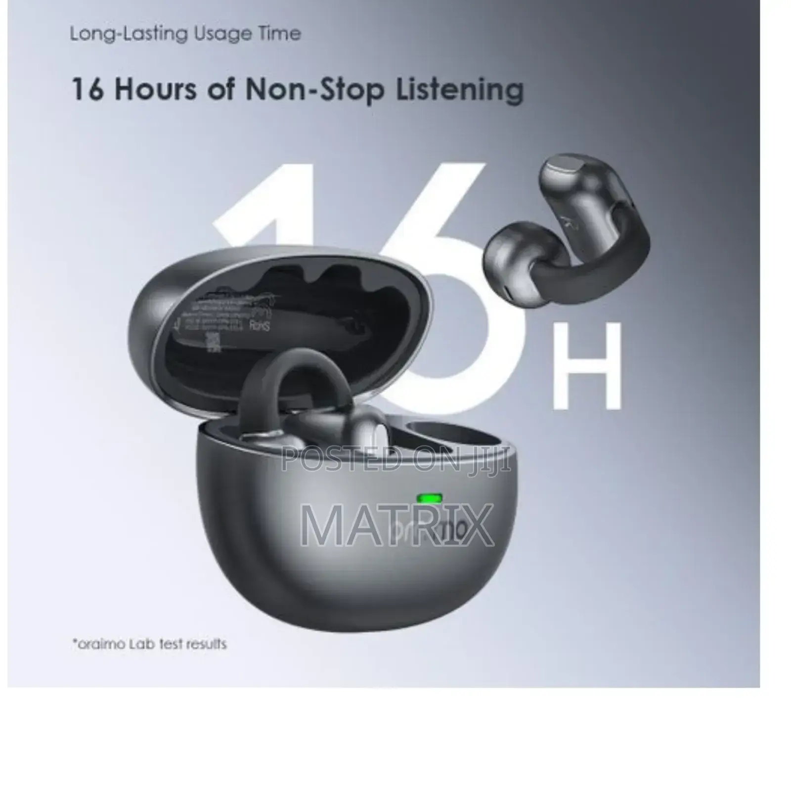 Oraimo Opensnap True Wireless Earbuds Open-Ear Comfortable