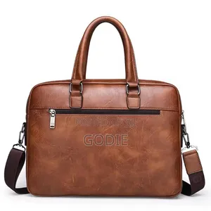 Jeep Buluo Leather Laptop Bag.