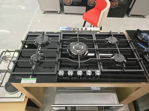 Brand New Midea 90cm in Built Gas Hob With Glass Material at Discount