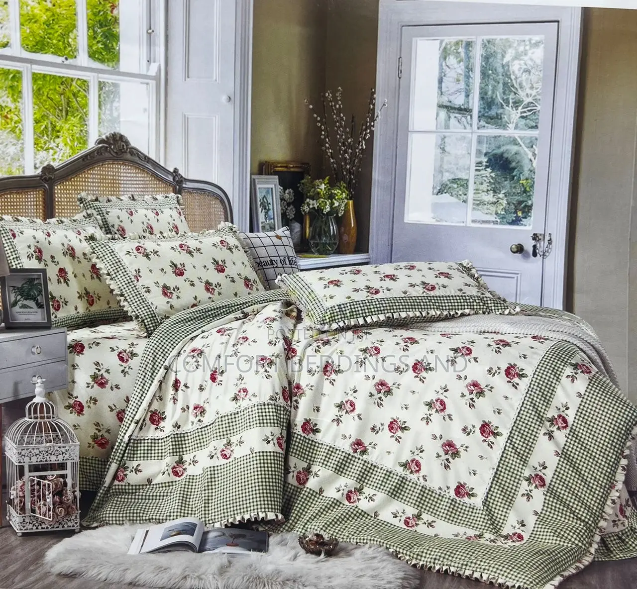 Duvet Cover Set Green