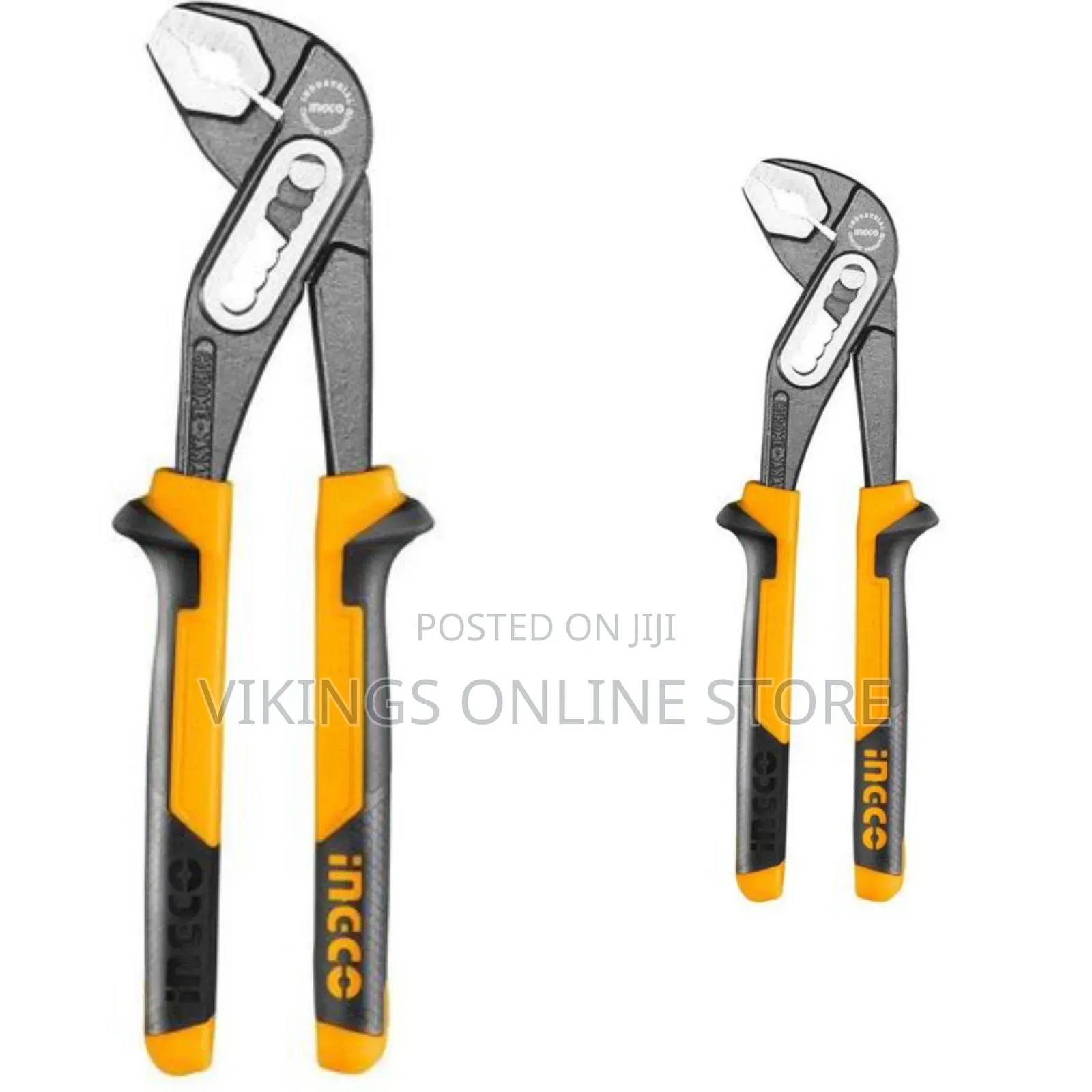 Ingco Water Pump Plier 10" 250mm - Silver, Orange