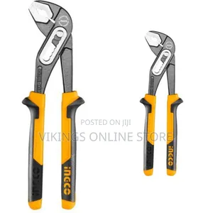 Ingco Water Pump Plier 10" 250mm - Silver, Orange