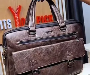 Business Shoulder Genuine Leather Bag.