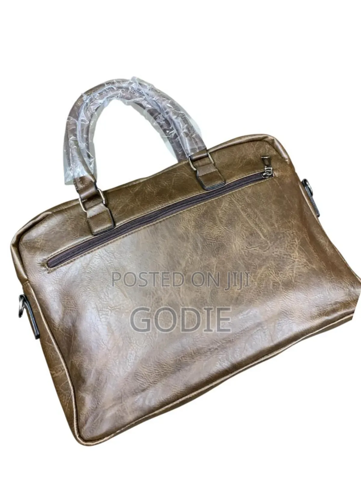 Business Shoulder Genuine Leather Bag.