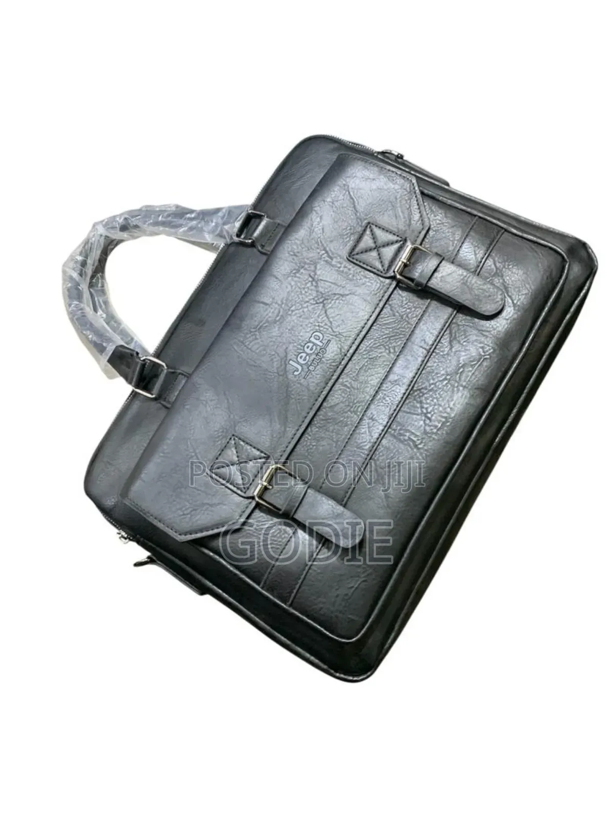 Business Shoulder Genuine Leather Bag.