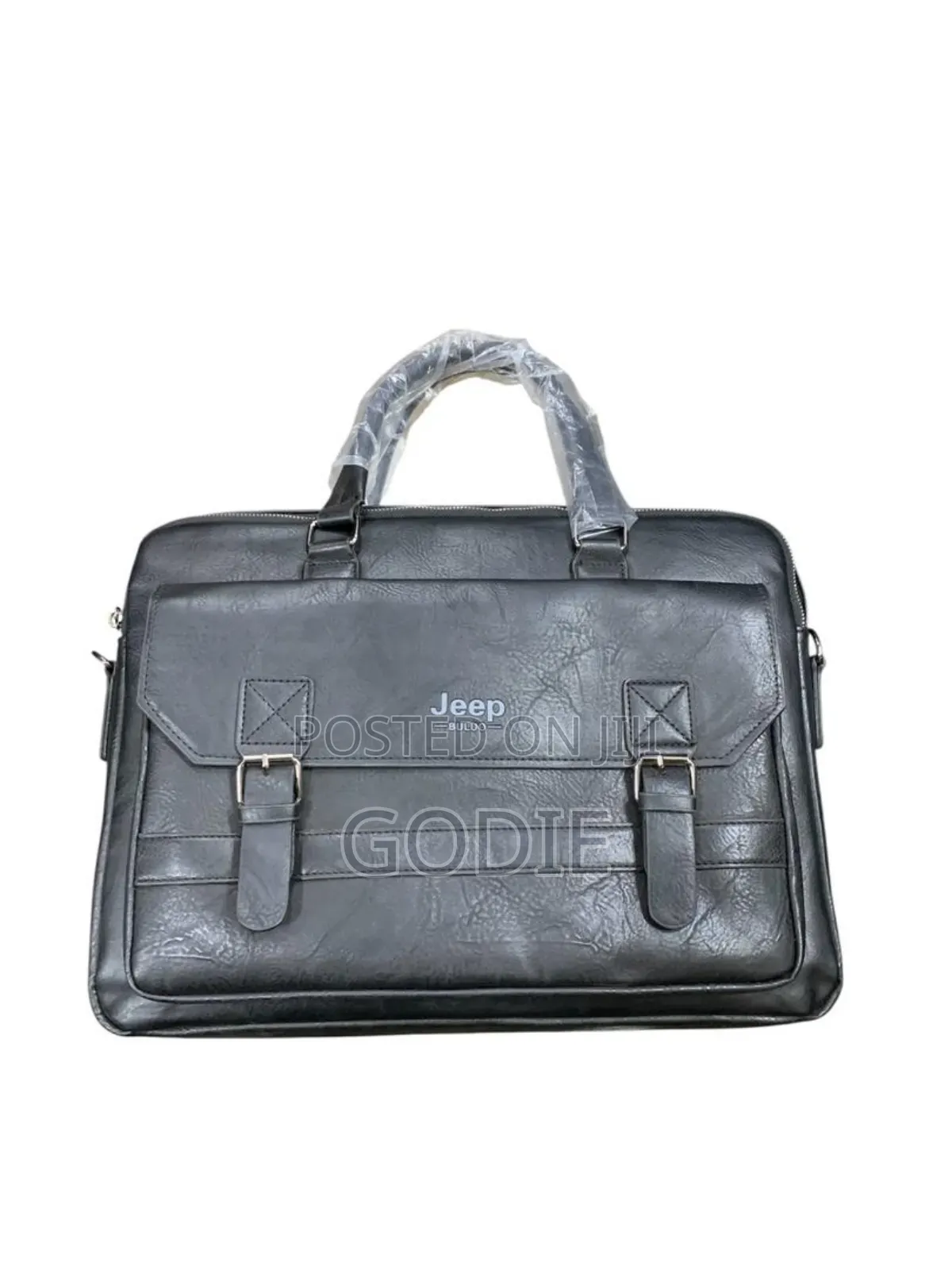 Business Shoulder Genuine Leather Bag.