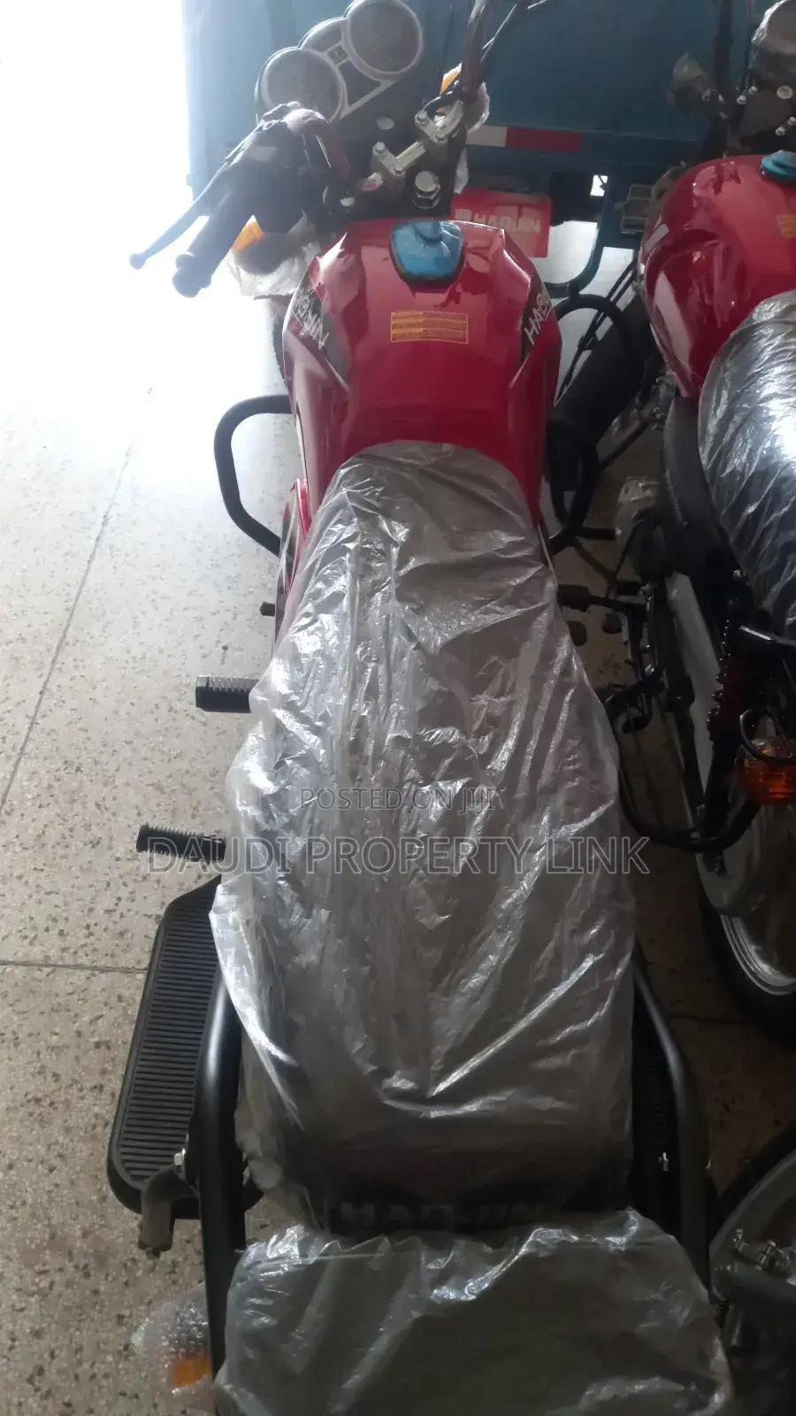 New Haojin HJ125 2025 Red