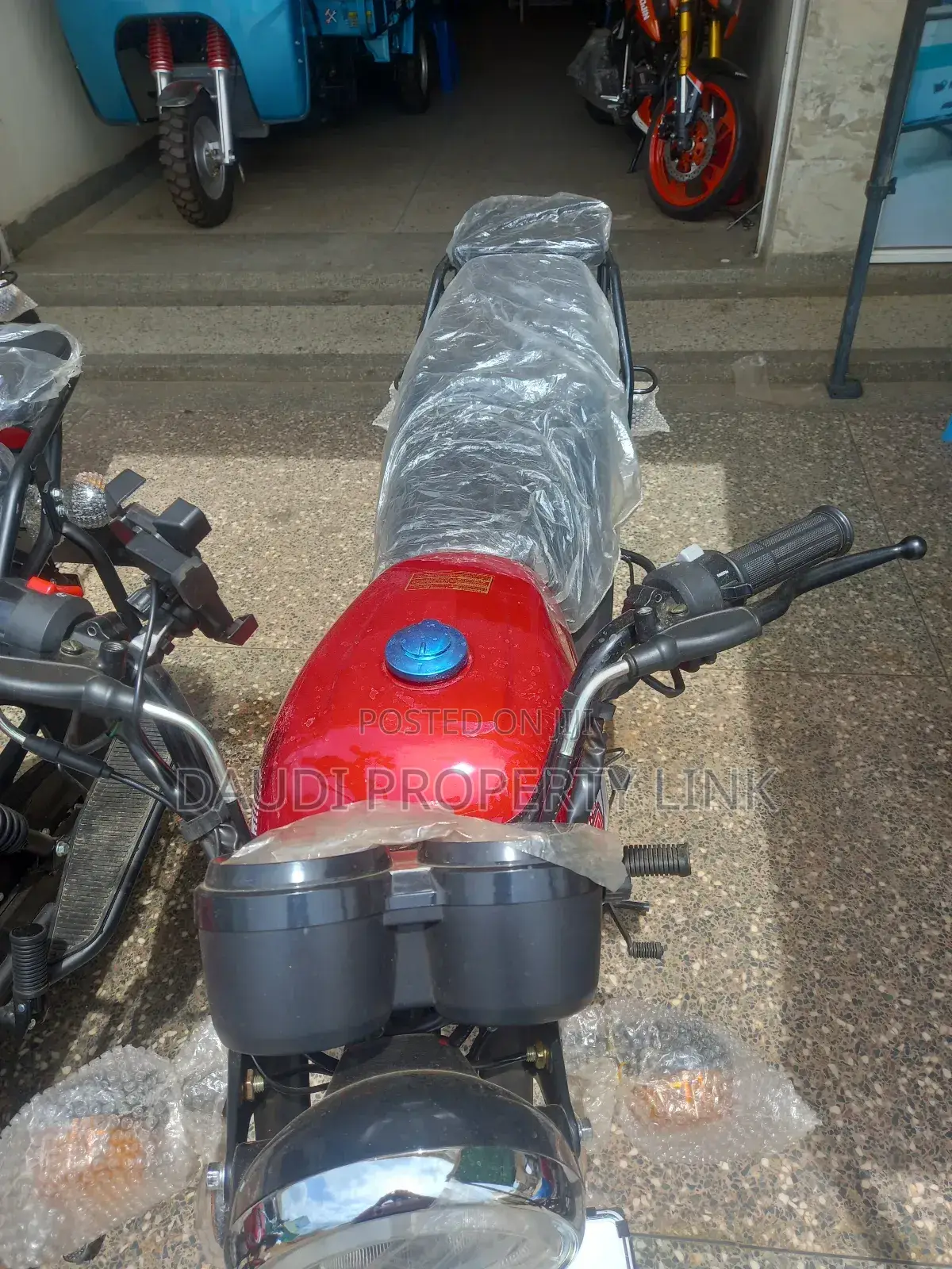 New Haojin HJ125 2025 Red