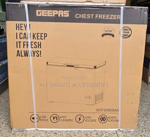 255l Geepas Chest Freezer