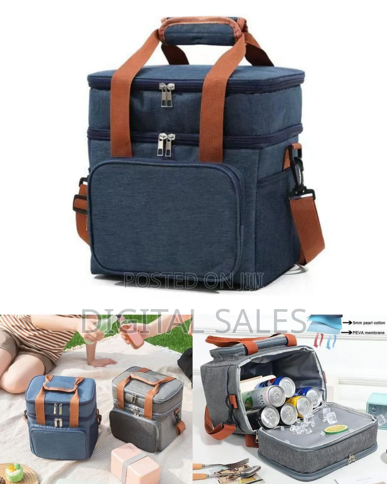 Ultimate Dual-Layer Insulated Cooler Bag