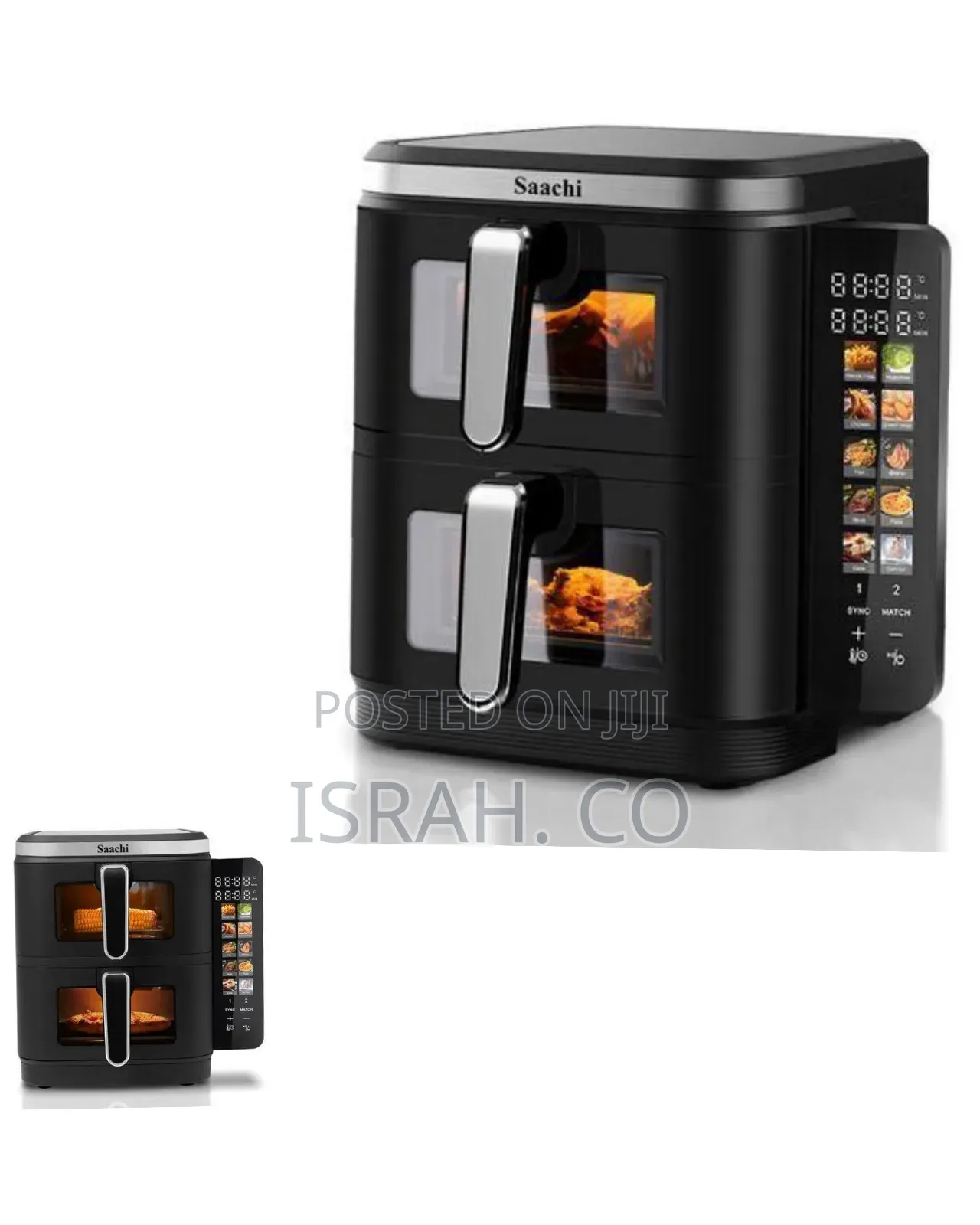 11-Litres Air Fryer With Digital Touch Screen