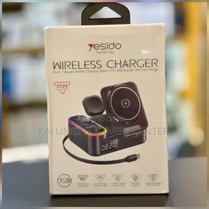 Wireless Charger Yesido 8in1 65w Luminous Wireless Charging Station Pd